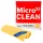 BonusPRO MicroCLEAN mikroszálas kendő 32x32cm Sárga 10db