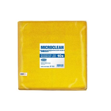 Bonus Pro mikroszálas kendő (32x32) Sárga 10db-os