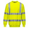 Portwest B303 Hi-Vis pulóver sárga