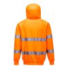 Portwest B304 Hi-Vis kapucnis pulóver narancs