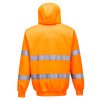 Portwest B305 Hi-Vis cipzáras pulóver narancs