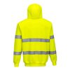 Portwest B305 Hi-Vis cipzáras pulóver sárga