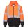 Portwest B315 Hi-Vis kéttónusú kapucnis pulóver narancs-fekete