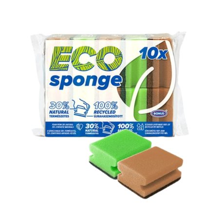 Bonus Eco nagy formázott mosogatószivacs 10db