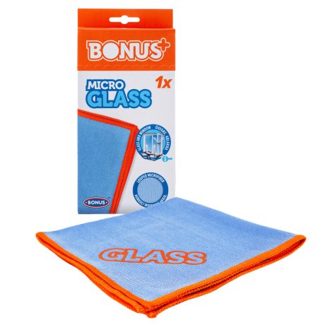 Bonus MicroGLASS mikroszálas ablaktörlőkendő 35x35cm