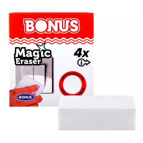 Bonus Melamin radírszivacs 4db