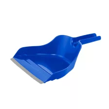 Bonus Handrix kézi szemeteslapát gumiéllel Kék