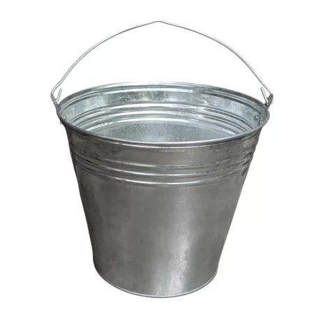 Horganyzott cin vödör 12L