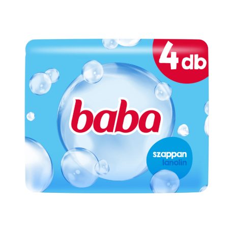 Baba Lanolinos szappan 4x90g