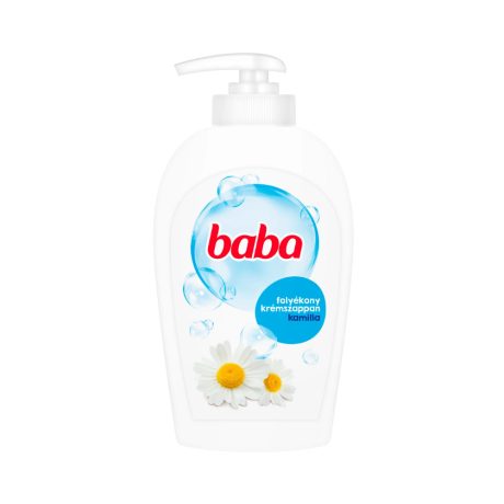 Baba folyékony krémszappan, pumpás, Kamillával 250ml