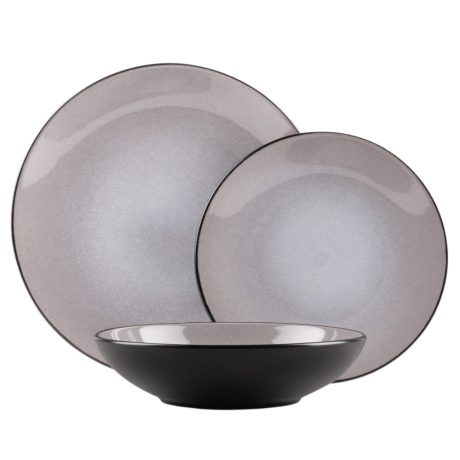 Berlinger Haus 18 részes kőedény étkészlet Taupe Collection
