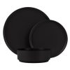 Berlinger Haus 18 részes kőedény étkészlet Matte Black Collection