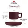 Berlinger Haus Espresso csésze készlet Leonardo Collection 4+4db
