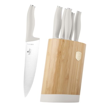 Berlinger Haus 6 részes késkészlet bambusz állvánnyal Sahara Collection