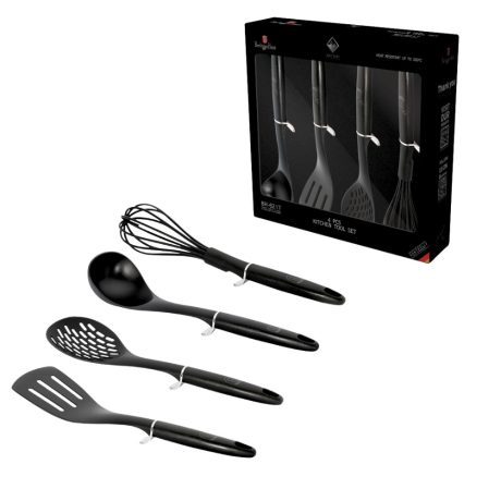 Berlinger Haus 4 részes konyhai eszközkészlet Black Silver Collection