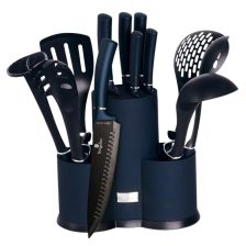   Berlinger Haus 12 részes konyhai eszköz + kés készlet Metallic Line Aquamarine Edition