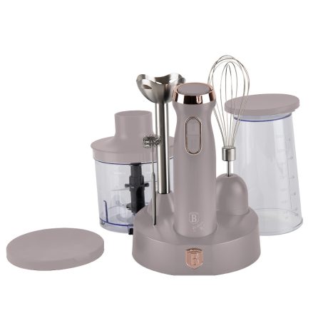 Berlinger Haus botmixer szett 6 részes Taupe Collection 800W