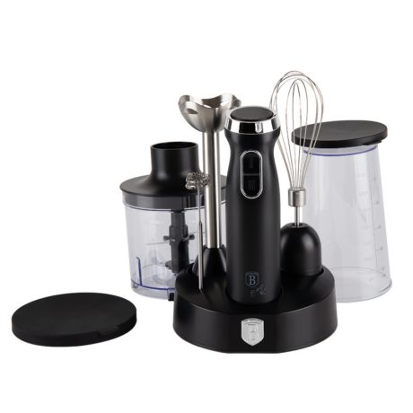 Berlinger Haus botmixer szett 6 részes Matte Black Collection 800W