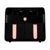 Berlinger Haus forrólevegős sütő Black Rose Collection 2x4L 2000W