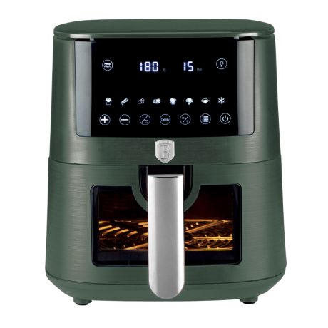 Berlinger Haus forrólevegős sütő Matte Green Collection 5L 1400W