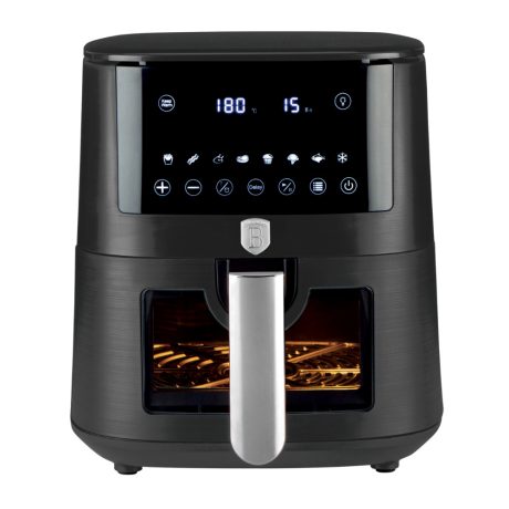 Berlinger Haus forrólevegős sütő Antracit Collection 5L 1400W