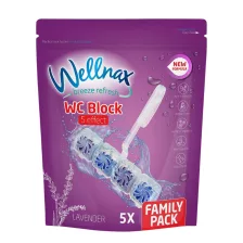 Wellnax WC illatosító Lavender 5x50g