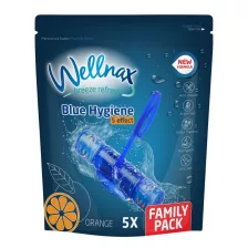 Wellnax Blue Water WC illatosító Orange Flower 5x50g