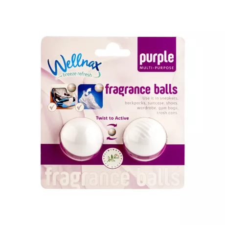 Wellnax szagmegkötő illatosító golyó Purple 2db