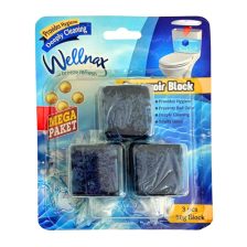   Wellnax Blue Water WC tartályba helyezhető illatosító blokk 3x50g