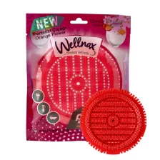 Wellnax piszoár illatosító rács Narancs Virág 50g