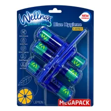 Wellnax Blue Water WC illatosító Lemon 3x50g
