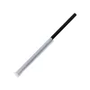 Szívószál papír fekete - 8mm átm. 24cm