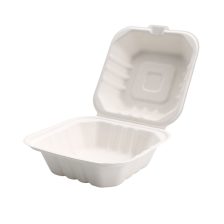 Cukornád hamburger elviteles doboz HP6 fehér - osztatlan