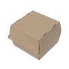 Papír hamburgeres doboz extra nagy - hajtogatós 13x13x11cm