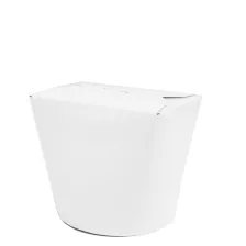 Papír tésztás doboz fehér 500ml