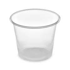 Szószos kerek tál - PP 125ml