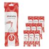 Brabantia PerfectFit Multipack szemeteszsák B méret - 5-7L, 200db/csg