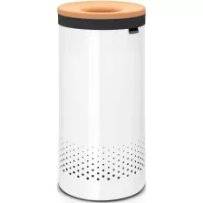   Brabantia Laundry Bin szennyestartó parafa fedővel Fehér 35L