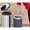 Brabantia NewIcon acél pedálos szemetes - rozsdamentes acél, selyem ujjlenyomatmentes 30L