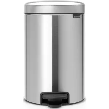   Brabantia NewIcon pedálos szemetes - rozsdamentes acél, selyem ujjlenyomatmentes 12L