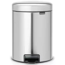   Brabantia NewIcon pedálos szemetes - rozsdamentes acél, selyem ujjlenyomatmentes 5L