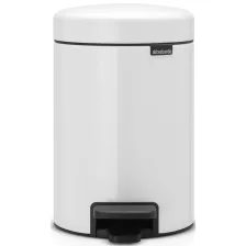 Brabantia NewIcon pedálos szemetes - fehér 3L