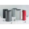 Brabantia Touch Bin New acél nyomófedeles szemetes - rozsdamentes acél, selyem matt 40L