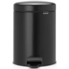 Brabantia NewIcon pedálos szemetes - matt fekete 5L