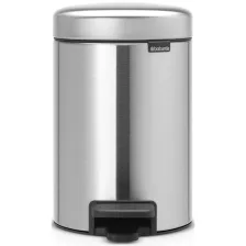   Brabantia NewIcon pedálos szemetes - rozsdamentes acél, selyem 3L
