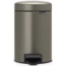 Brabantia NewIcon pedálos szemetes - platinaszürke 3L