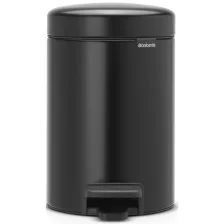Brabantia NewIcon pedálos szemetes - matt fekete 3L