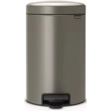 Brabantia NewIcon pedálos szemetes - platinaszürke 12L