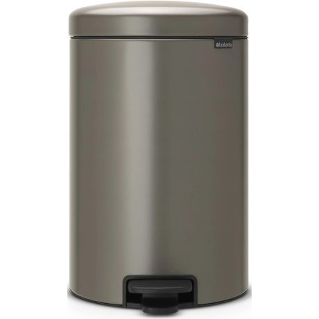 Brabantia NewIcon acél pedálos szemetes - platinaszürke 20L