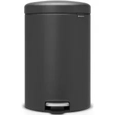 Brabantia NewIcon pedálos szemetes - Hat. szürke 20L
